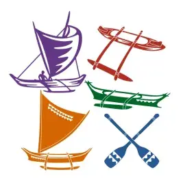 Hawaii Boat Wind SVG Cuttable Designs