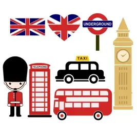 London Pack SVG Cuttable Designs