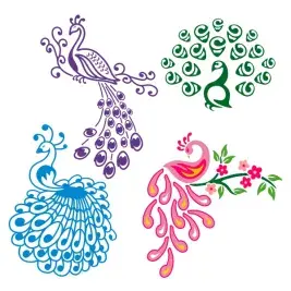 Peacock SVG Cuttable Designs
