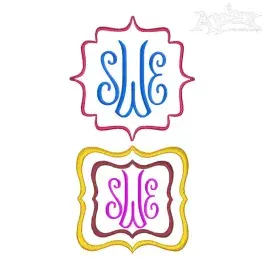 Scallop Embroidery Frames