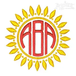 Sun - Moon Embroidery Frames