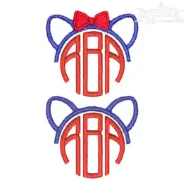 Couple Cats Embroidery Frames