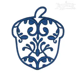 Flourish Acorn Embroidery Designs