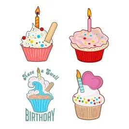Birthday Cake SVG Cuttable Designs