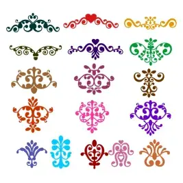 Flourishes Pack SVG Cuttable Designs