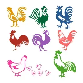 Rooster Kitchen SVG Cuttable Designs