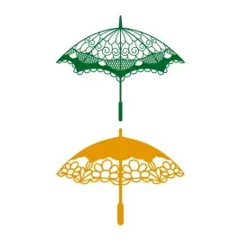 Flourish Umbrella SVG Cuttable Designs