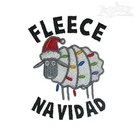 Fleece Navidad Embroidery Designs