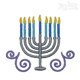 Candles Embroidery Designs