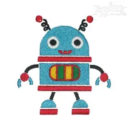 Digital Robot Pack Embroidery Designs