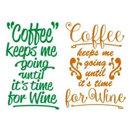 Coffee SVG Cuttable Designs