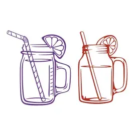 Jar Outline SVG Cuttable Designs