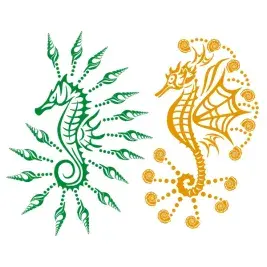 Sea Horse SVG Cuttable Designs