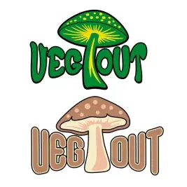 Mushroom Vegout SVG Cuttable Designs