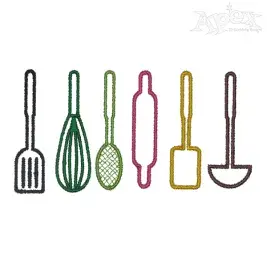 Kitchen Embroidery Designs
