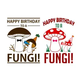 Fungi SVG Cuttable Designs