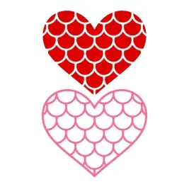 Beautiful Heart SVG Cuttable Designs