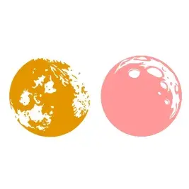 Beautiful Moon SVG Cuttable Designs