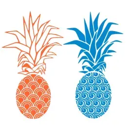 Pineapple SVG Cuttable Designs