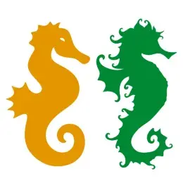 Seahorse SVG Cuttable Designs