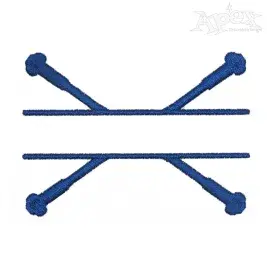 Baton Twirling Split Embroidery Frame