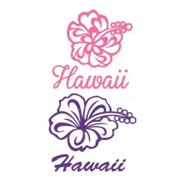 Hawaii Hibiscus Flower SVG Cuttable Files
