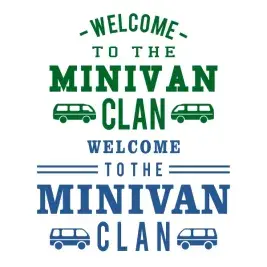 Minivan Clan SVG Cuttable Files