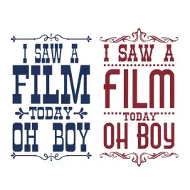 I Saw a Film SVG Cuttable Designs