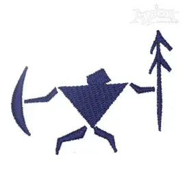 Tribal Warriors Embroidery Design