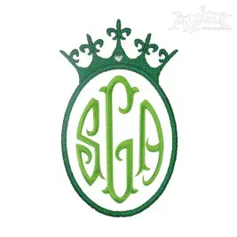 Mirrow Monogram Embroidery Frame