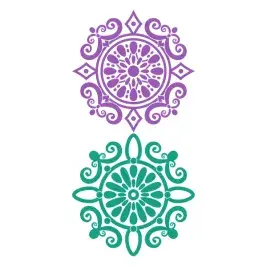 Decorative Medallion SVG Cuttable Design