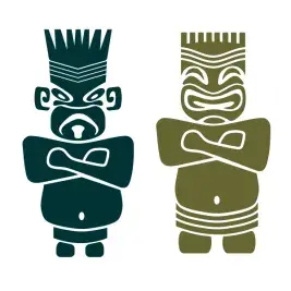 Obey The Tiki SVG Cuttable Design