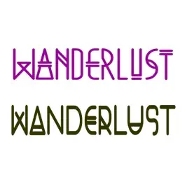 Wanderlust SVG Cuttable Design
