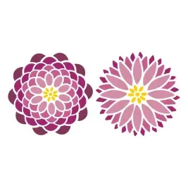 Zinnia Flowers SVG Cuttable Design