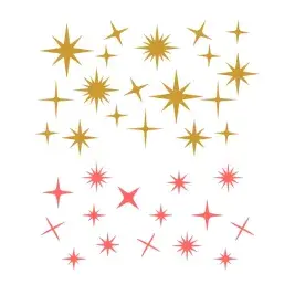 Sparkling Star SVG Cuttable Design