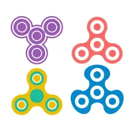 Spinner SVG Cuttable Designs
