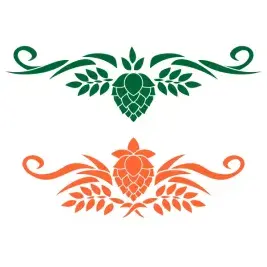 Beer Barley SVG Cuttable Design