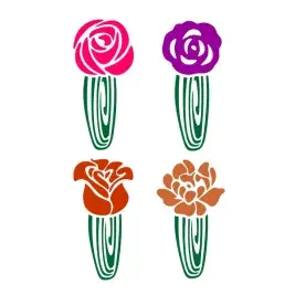 Flower Pack SVG Cuttable Design