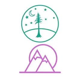 Forest Mountain SVG Cuttable Design