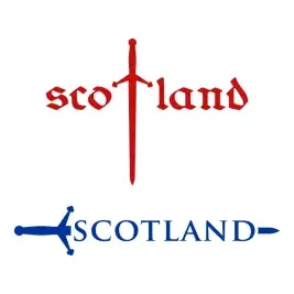 Scotland Claymore SVG Sword Cuttable Design