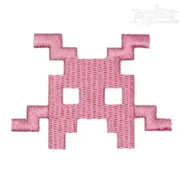 Pixel Monsters Embroidery Design