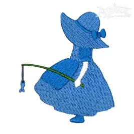 Sunbonnet Girl Embroidery Design