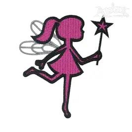 Tiny Fairy Embroidery Design