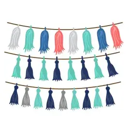 Tassels Strings SVG Cuttable Design