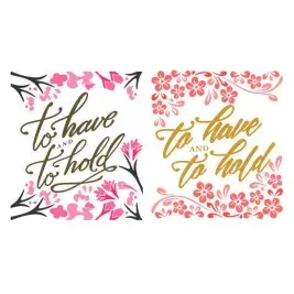 To Have and To Hold SVG Cuttable Design