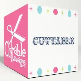 Ivy Ornament SVG Cuttable Font