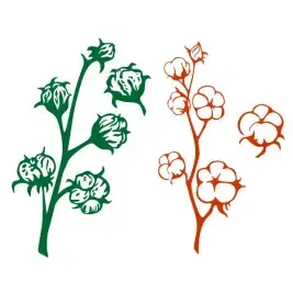 Cotton Plant SVG Cuttable Design