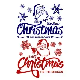Enjoy Christmas Tis The Season SVG Cuttable Design