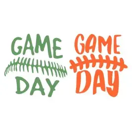 Game Day SVG Cuttable Design