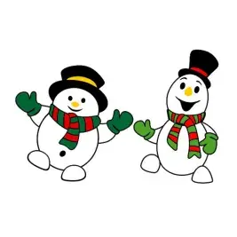 Sweet Snowman SVG Cuttable Design